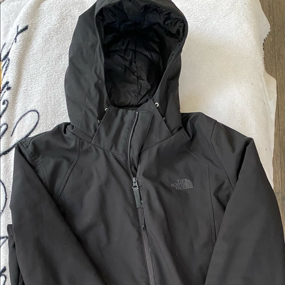 “NorthFace”  Black Windwall Jacket
